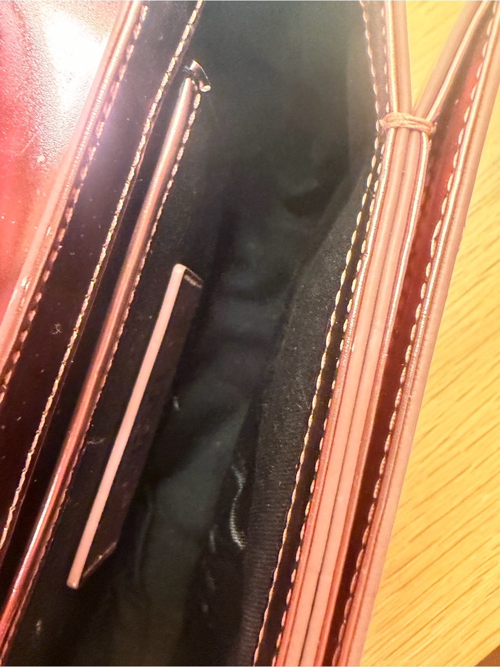 Diesel Metallic Rose Pink Logo Bag - Picture 2 of 2